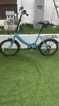 Tiger Foldaway Folding Unisex Bike, Black, Six Speed, 20inch alloy wheels.