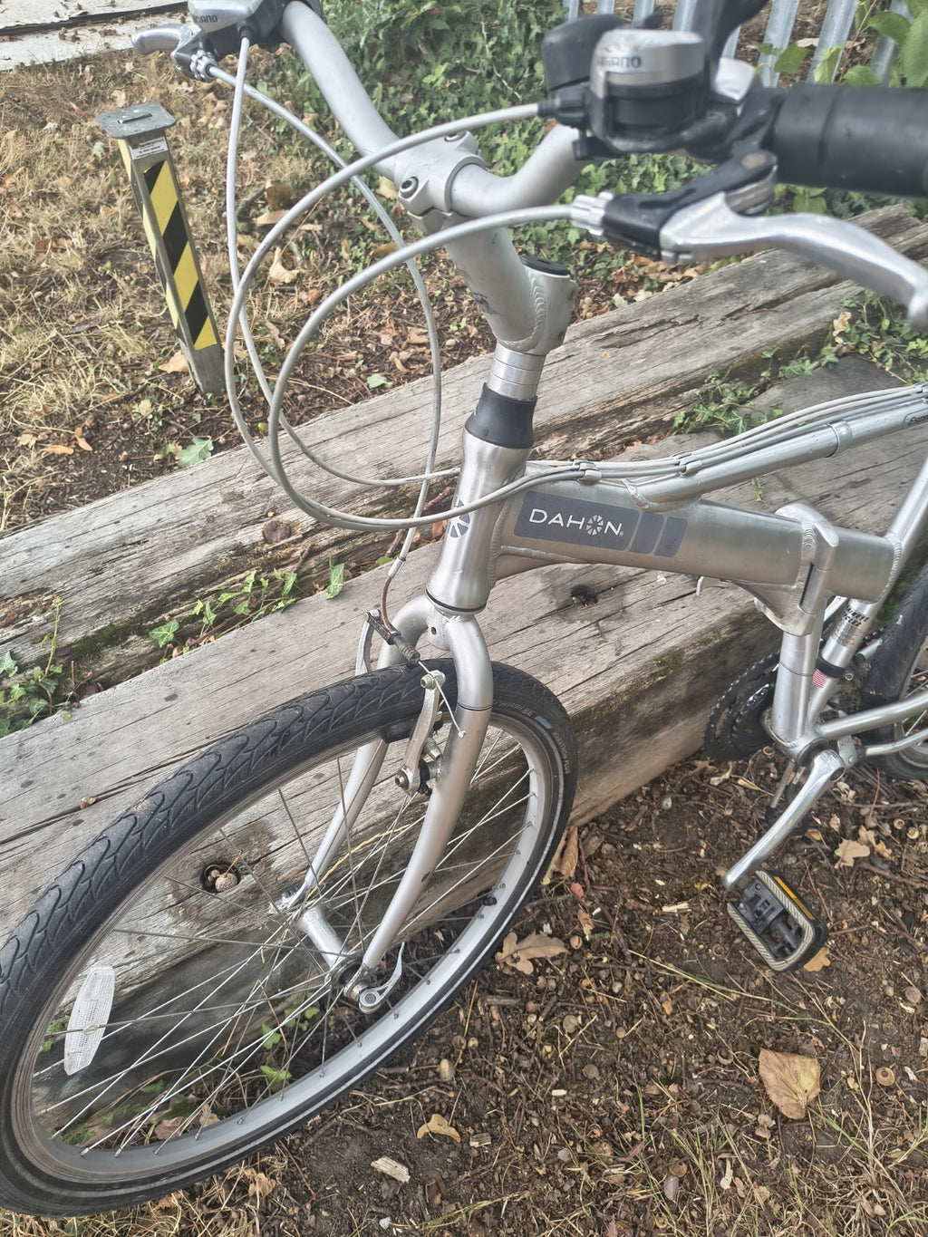 Dahon Espresso 7005 Folding Bike Wheel 26-inch Silver Aluminum Frame