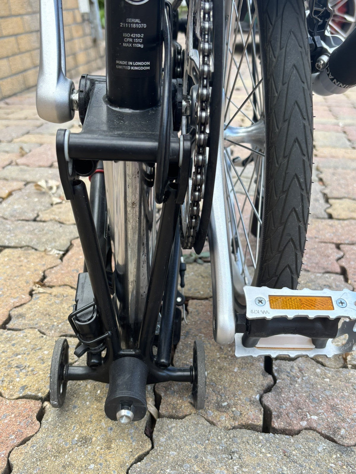 Brompton C Line Urban 2 Speed Black Mid Handlebars 2021 model (purchased 2024)