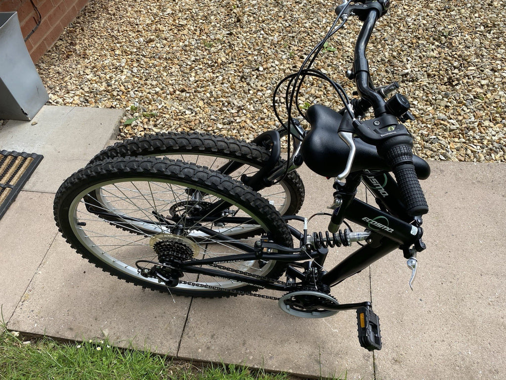 Ecosmo Folding Mountain Bike 26” Front & Rear Suspension Disc Brake - Collection