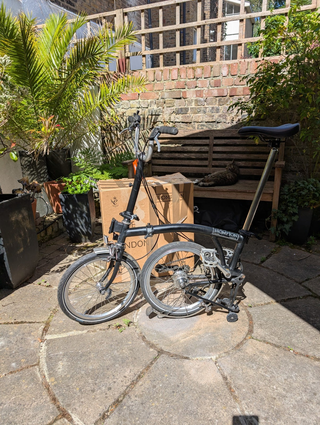 Brompton M3L Black C Line 3 speed .