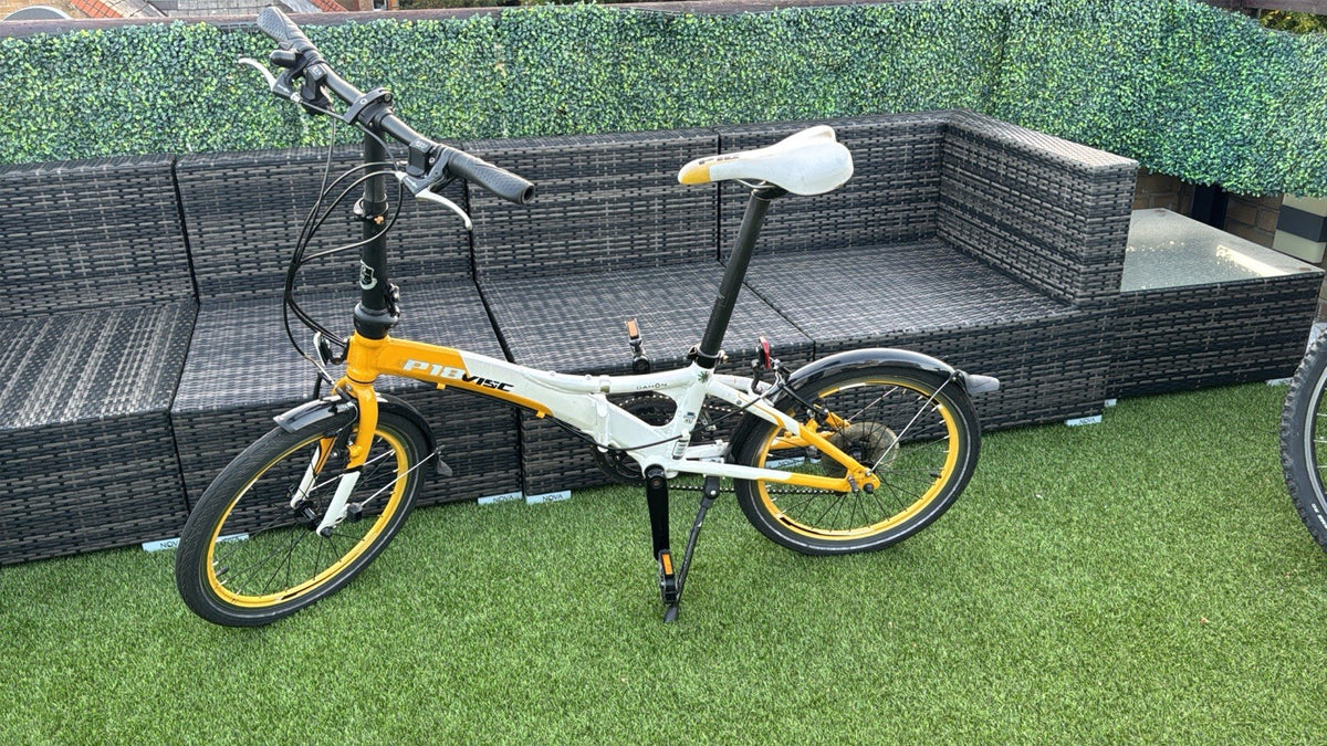 Dahon P18 Visc Folding Bike Medium, 26-inch Wheels, Disc Brakes