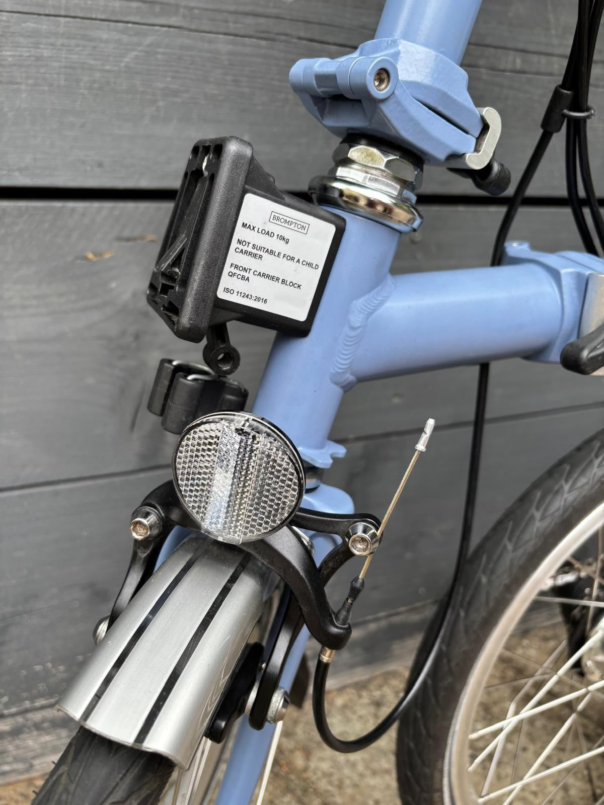 2022 Brompton C Line Urban Folding Bicycle 6 Speed - Leisure Used