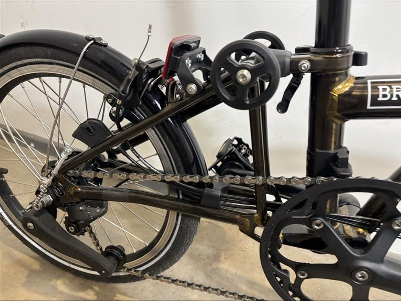 Brompton C Line 12 Speed - Mid - Black Lacquer