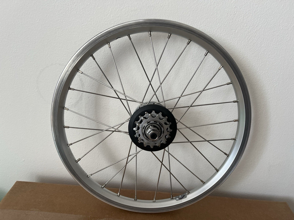 Brompton Bike  6 Speed Rear Wheel  - Silver 2018