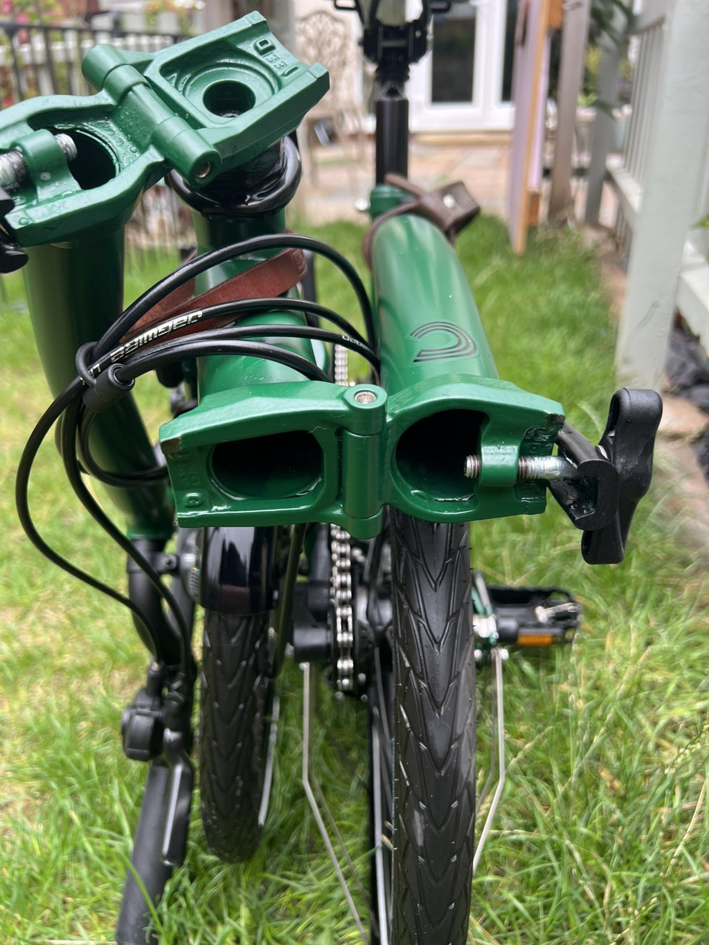 2024 Brompton C Line Explore 6-Speed - British Racing Green - pristine