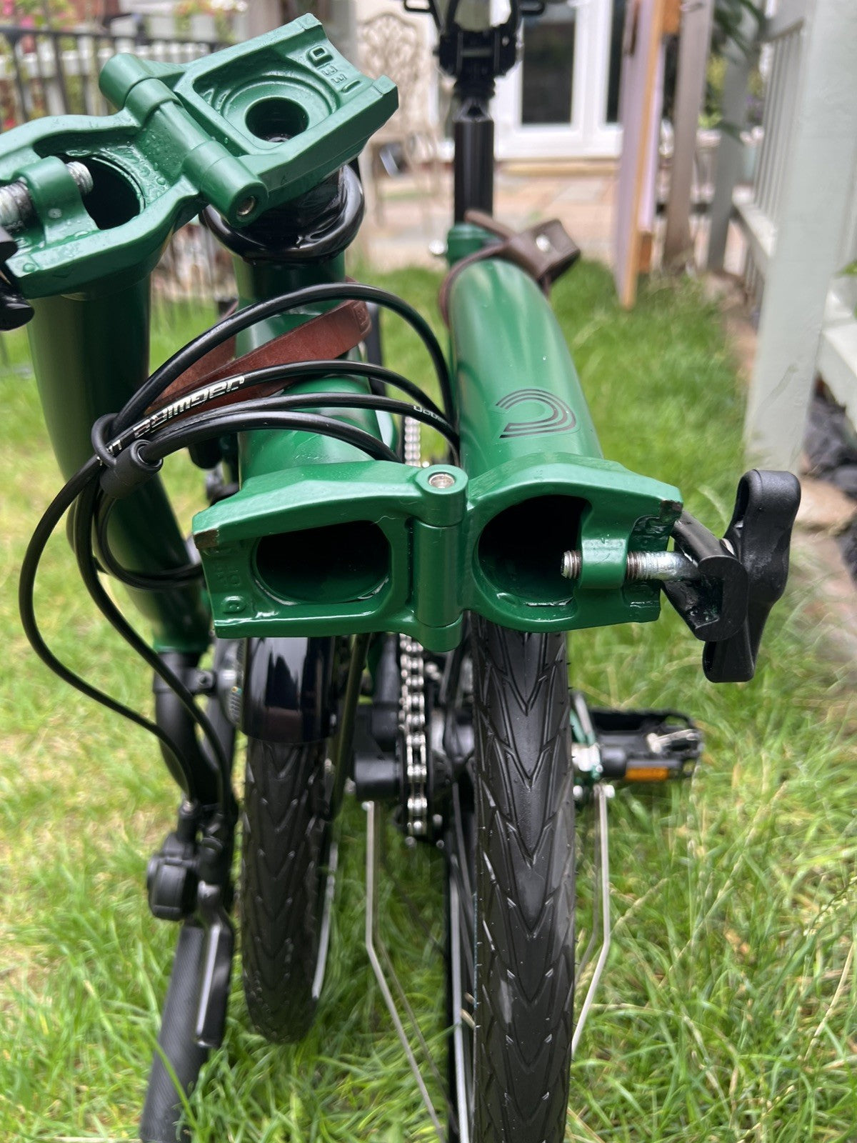 2024 Brompton C Line Explore 6-Speed - British Racing Green - pristine