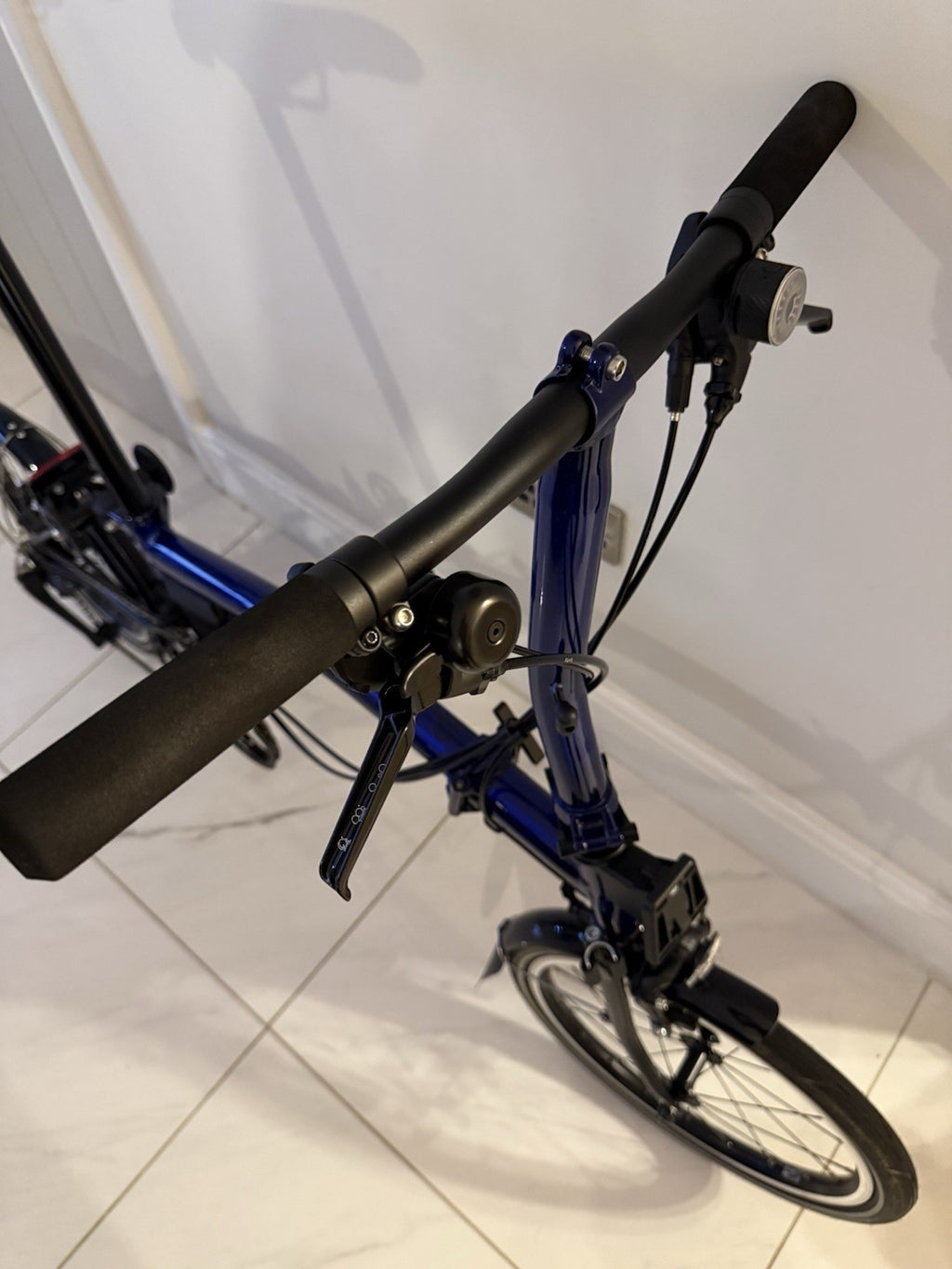 brompton p line 12 speed - Blue Lacquer