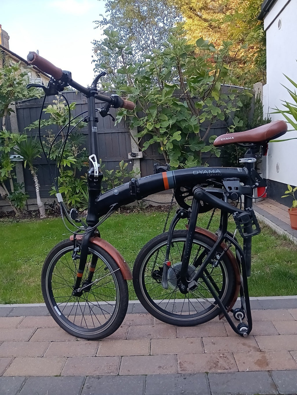 Oyama folding bike 6061 alu frame , Brompton folding system