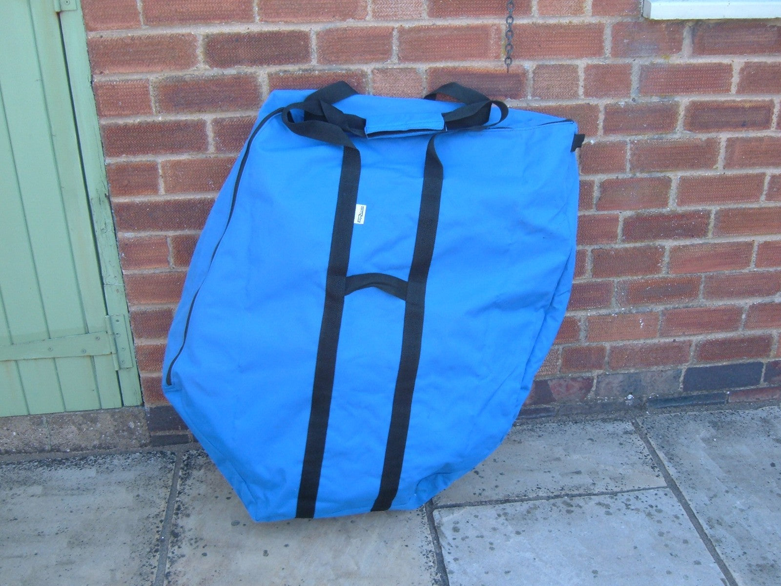 Folding bike with fitted bag