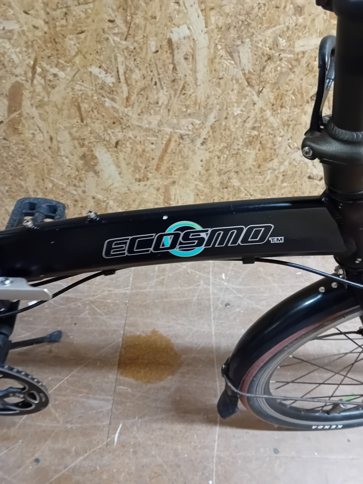 Ecosmo Aluminium Frame Two-Folding Bike  7-Speed VGC, Cost new £799