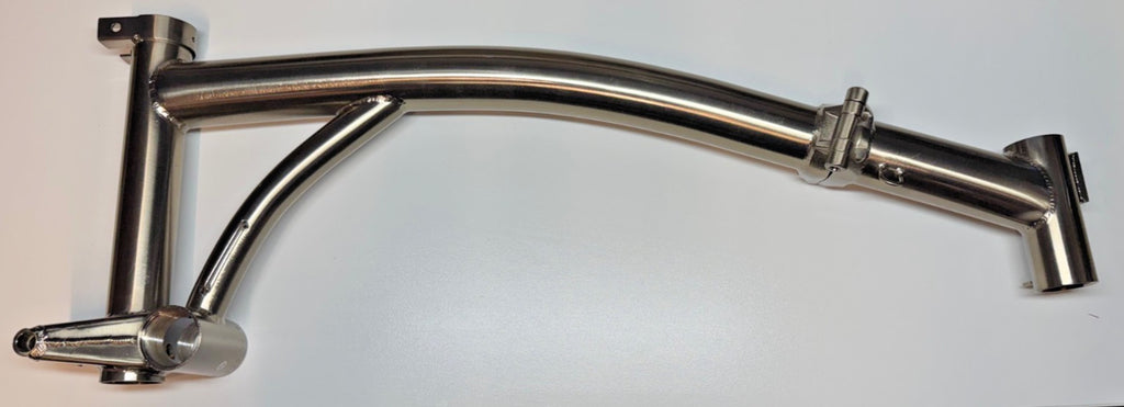 Unbranded Folding Bicycle Frame ( SN: 6112044916018 ) 2 Kg - Chrome