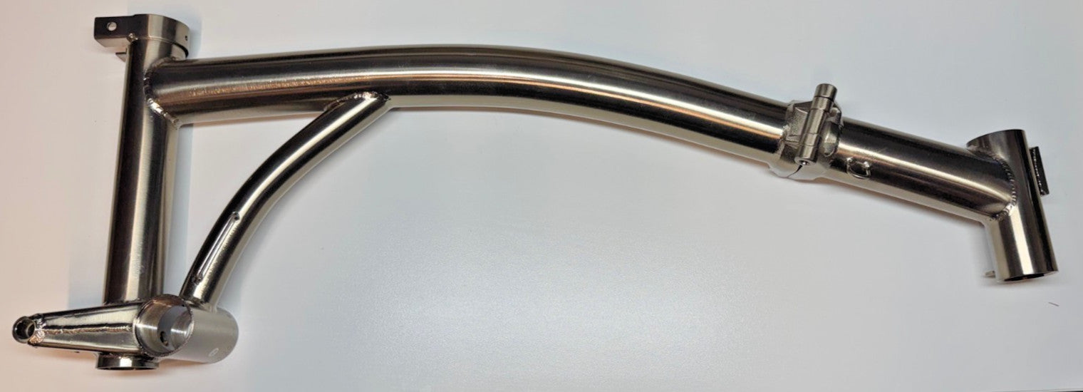 Unbranded Folding Bicycle Frame ( SN: 6112044916018 ) 2 Kg - Chrome