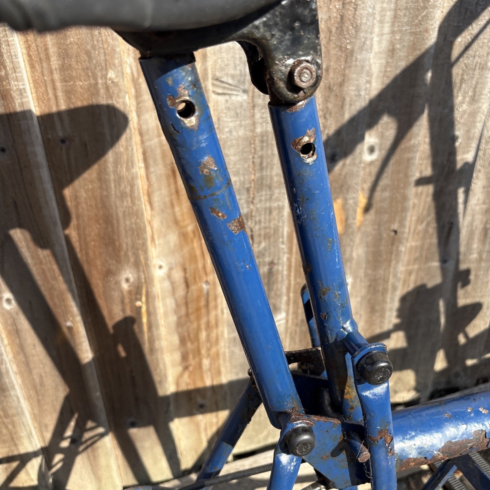 Vintage DI BLASI Folding Bike- Navy 4 Gears