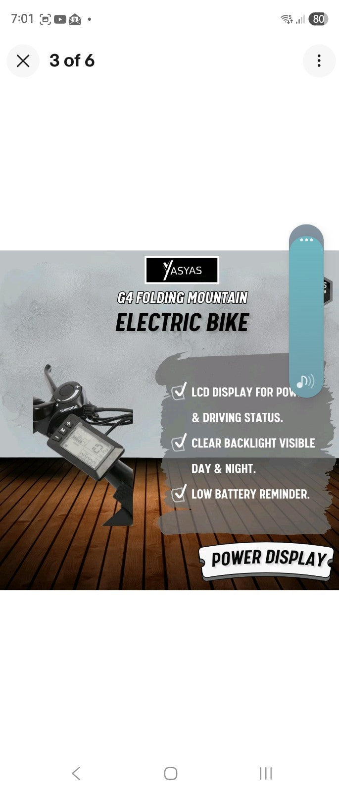 Yaz Yaz G4 bike for Sale