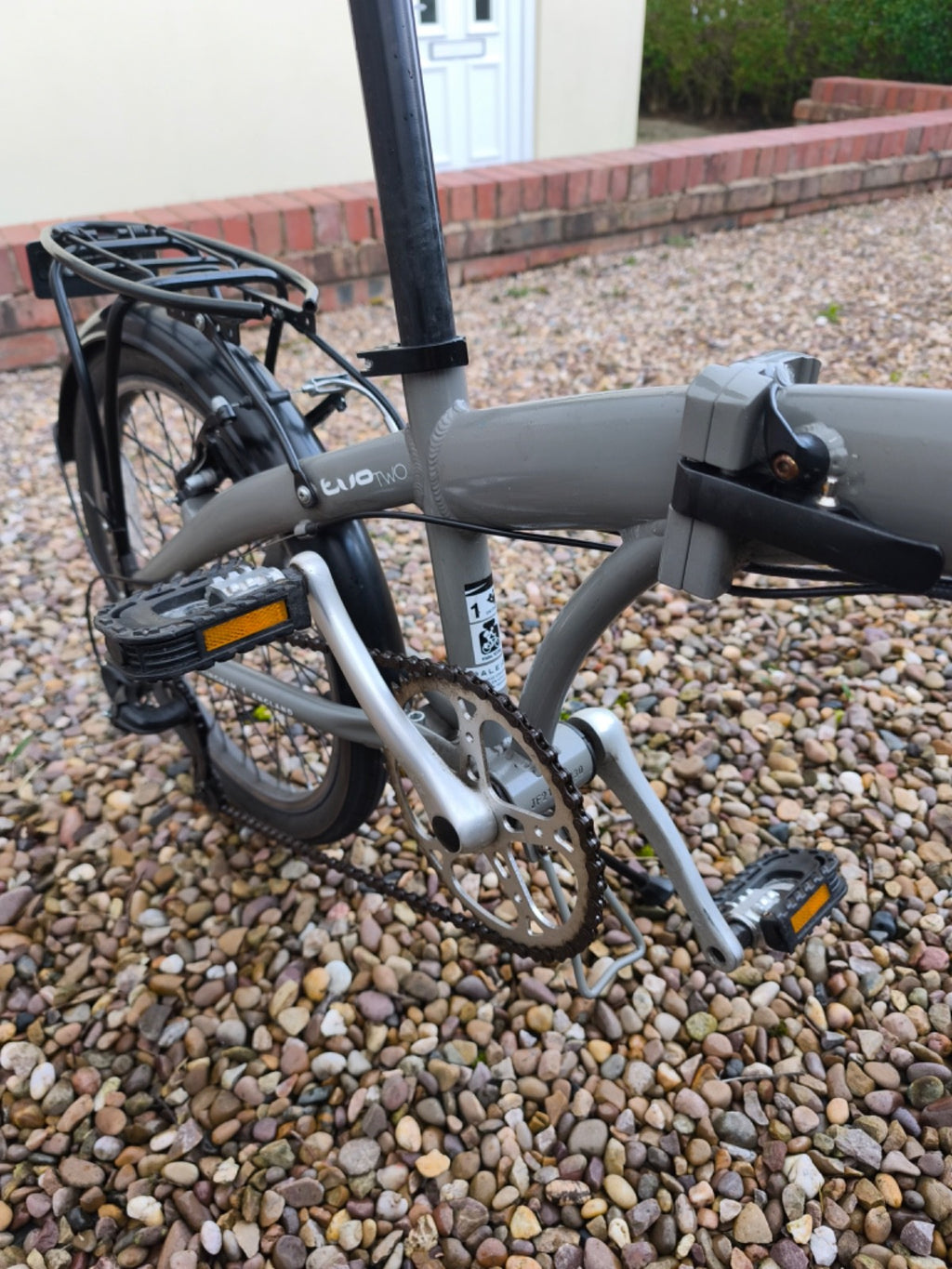 Raleigh Evo 2 Folding Bike - Grey - 7 Speed (Very Good Condition)