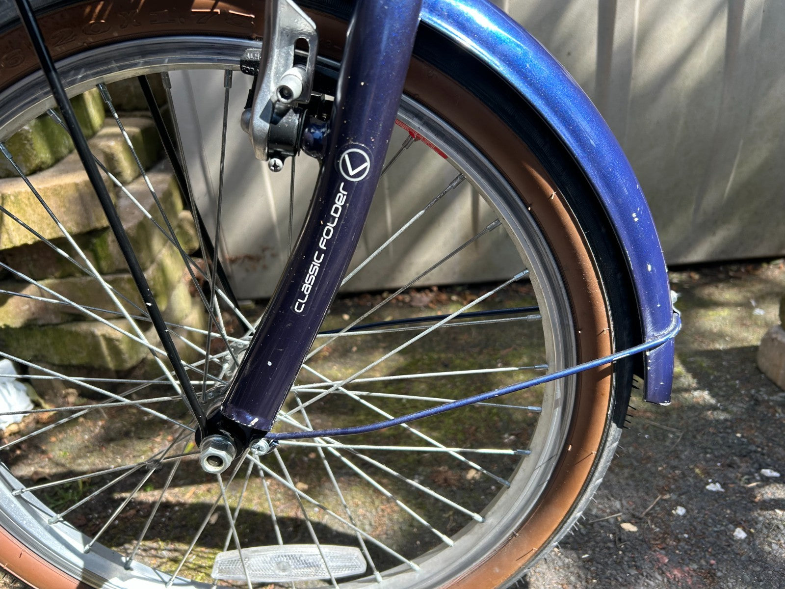 Viking Boulevard 20" Folding Bike - Blue