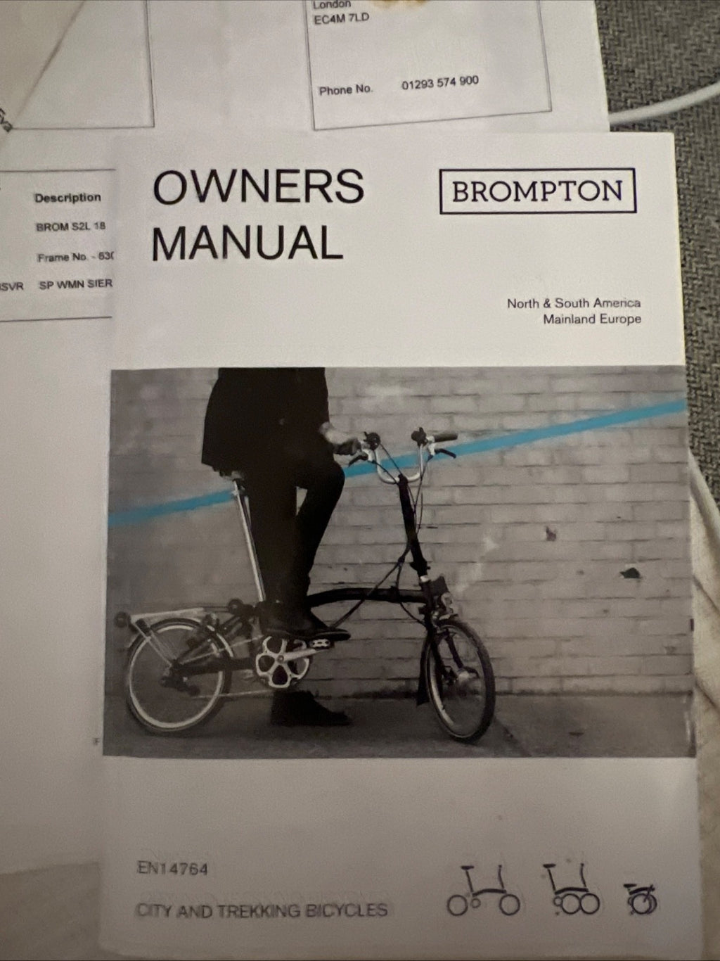 Brompton S2L Folding Bicycle