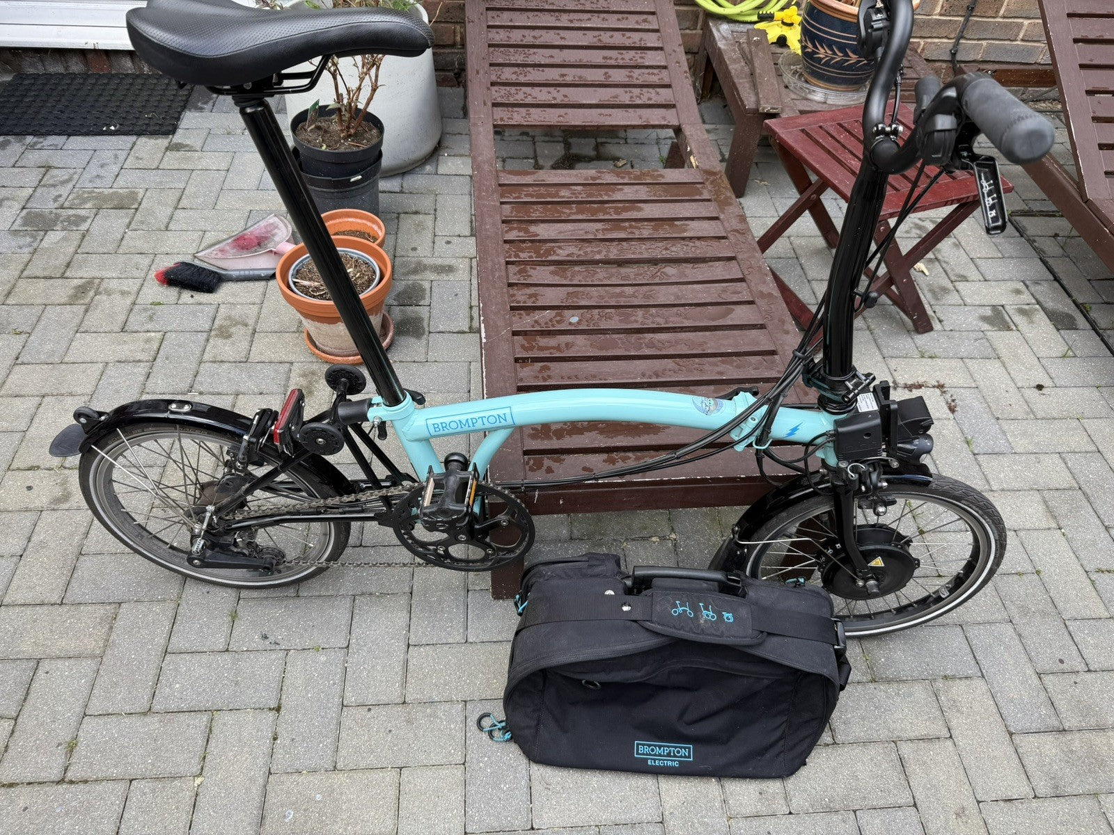 Brompton M6L E 6 Speed Mid Folding Bike