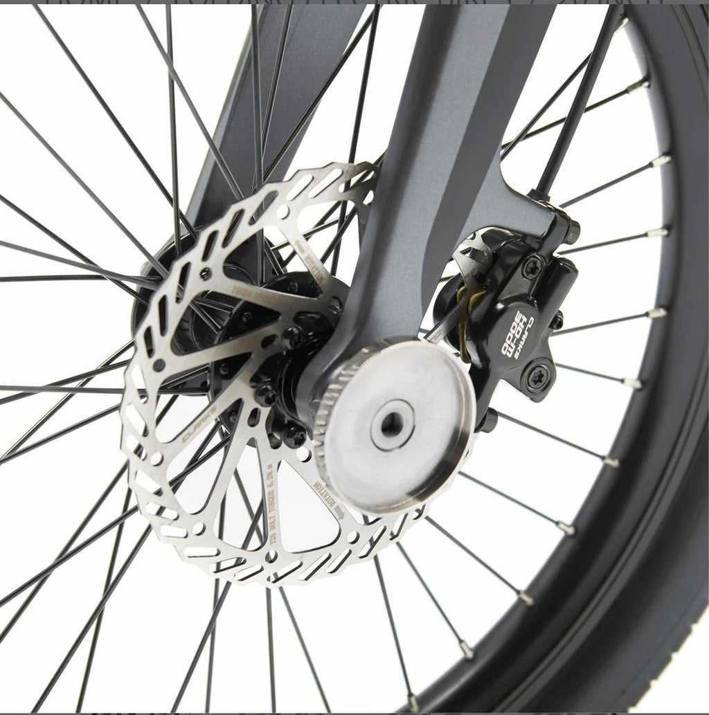 MiRiDER 20 20in Foldable  Bike, Disc Brakes, 250W Rear Hub, Grey