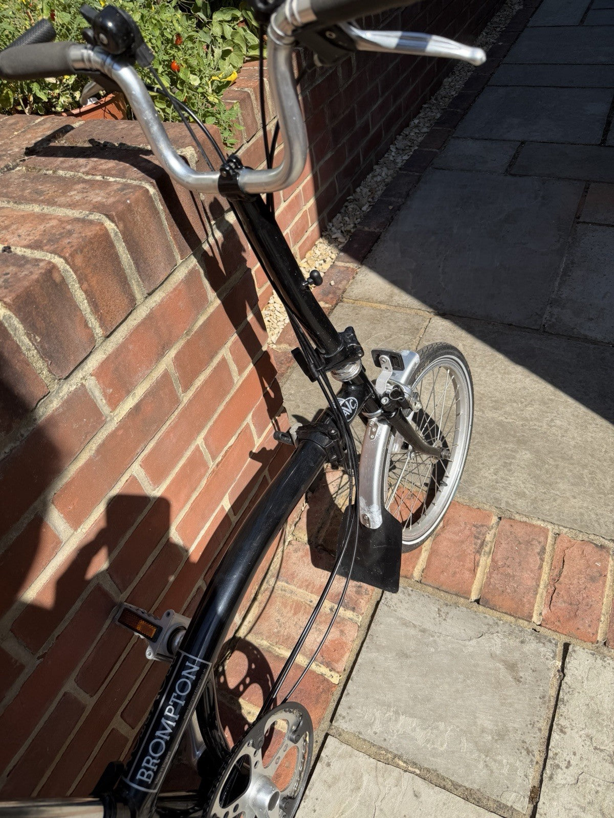 Brompton Folding Bike 6-Speed, Black