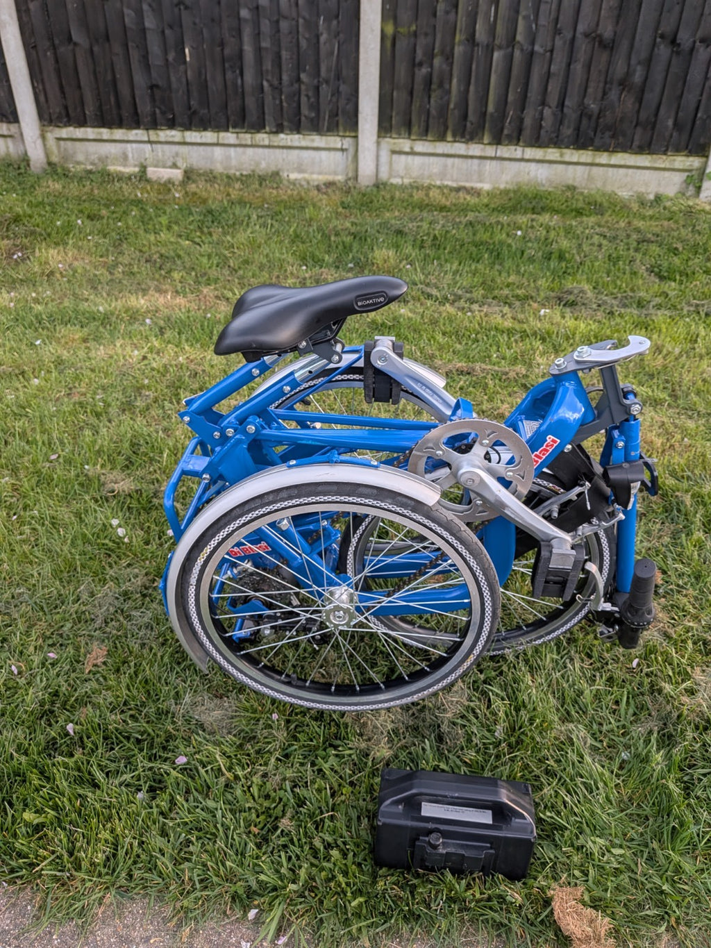 Electric Tricycle Folding Electric Trike Di Blasi R34.Compact, Delivery Possible