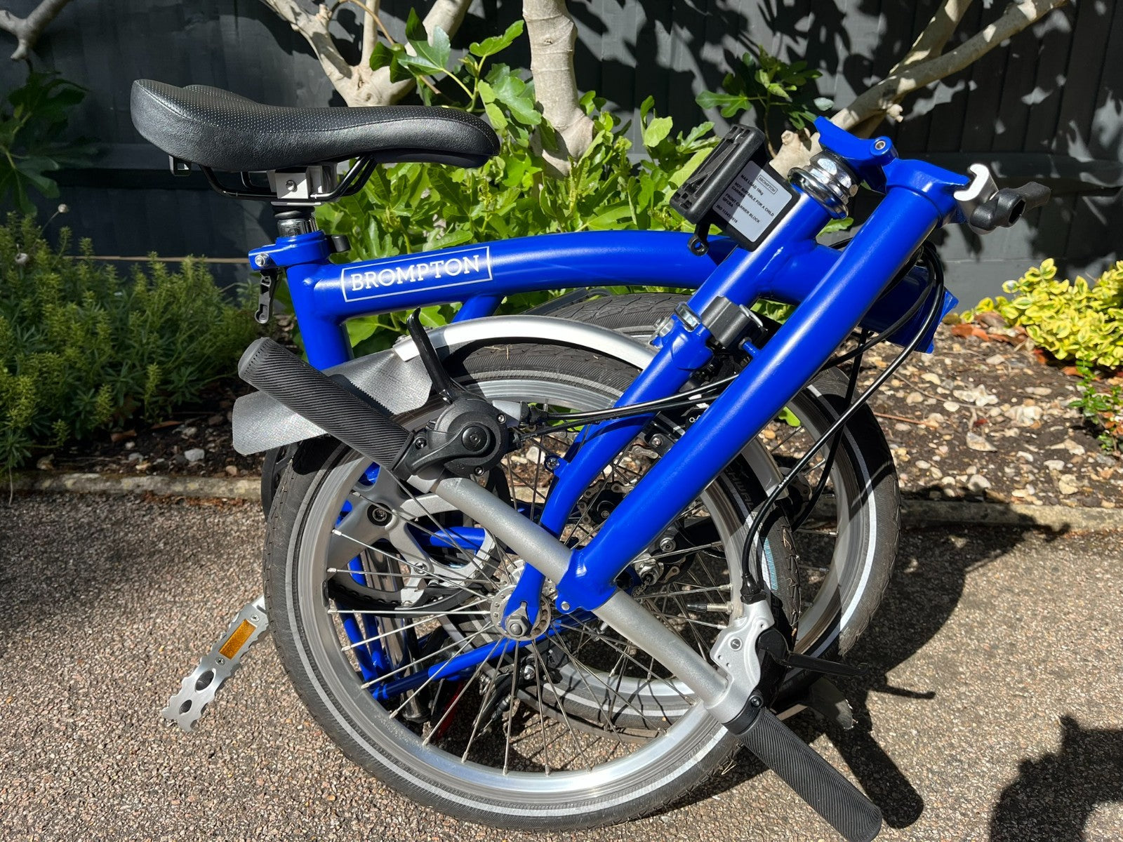 Brompton C Line Utility - 3 speed - Piccadilly Blue