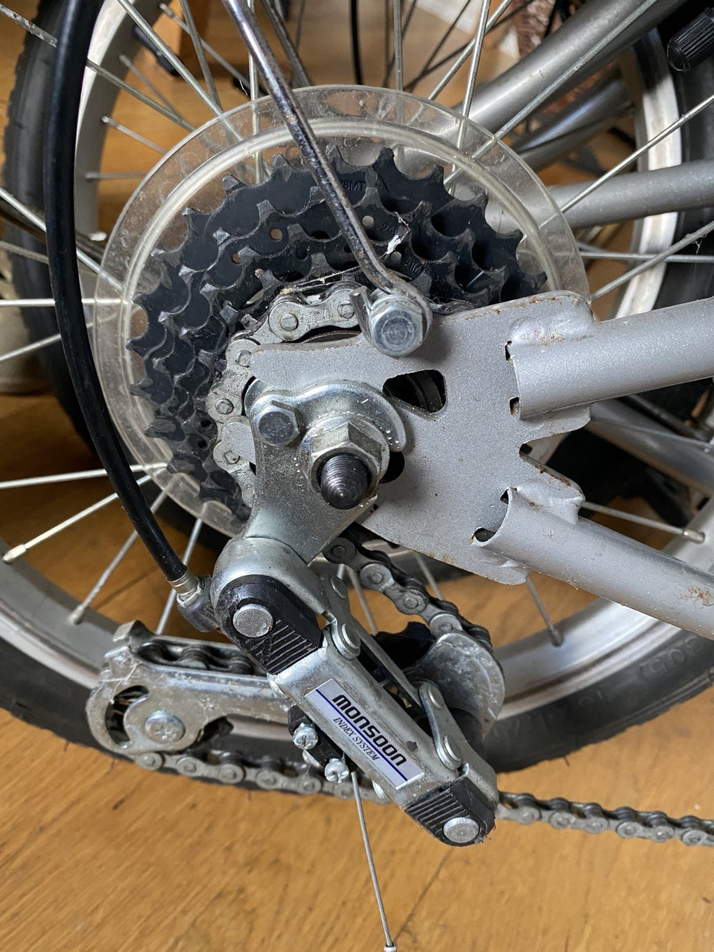 Sea Sure Folding Bike Excellent Condition 6 Speed With Carry Bag