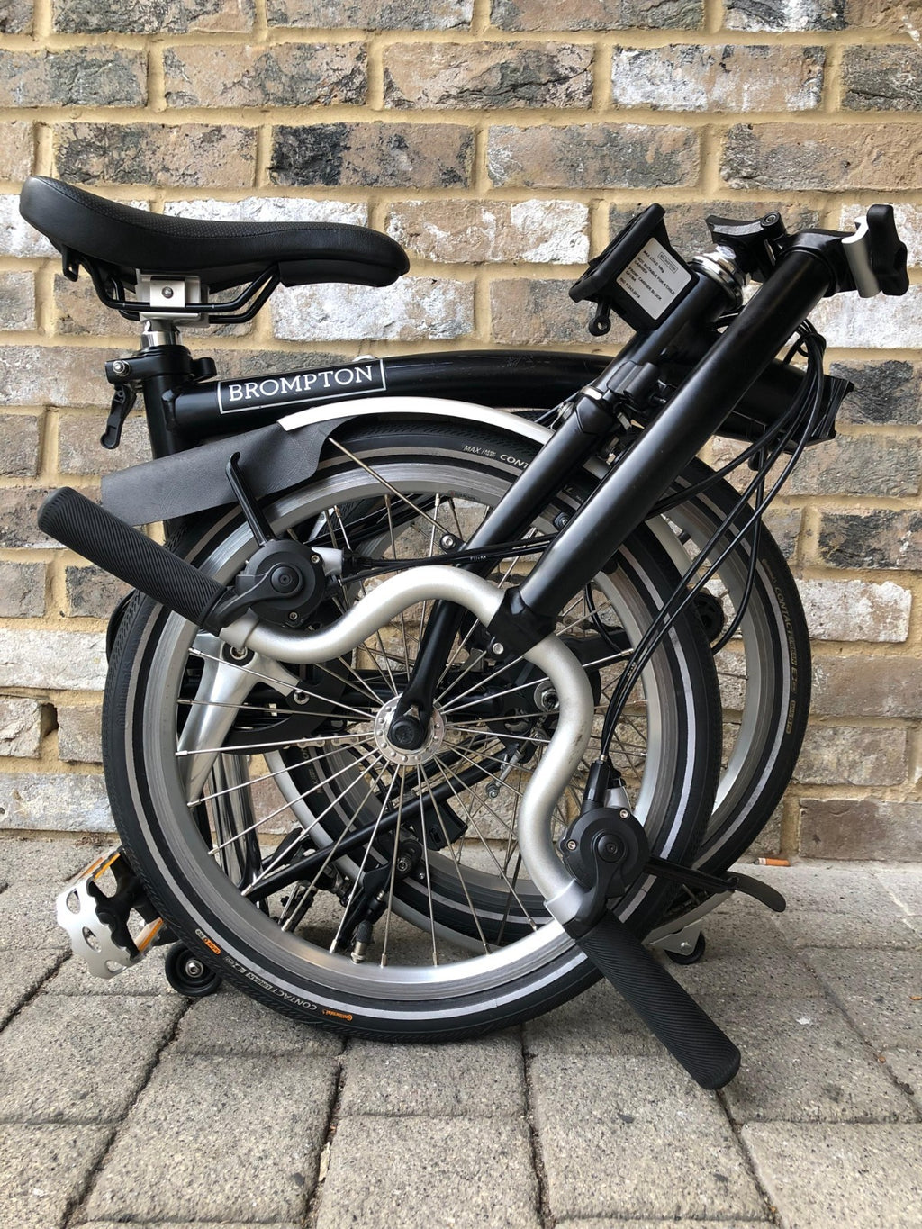 Brompton Black M6L (C Line Explore 6 Speed) - Worldwide Delivery