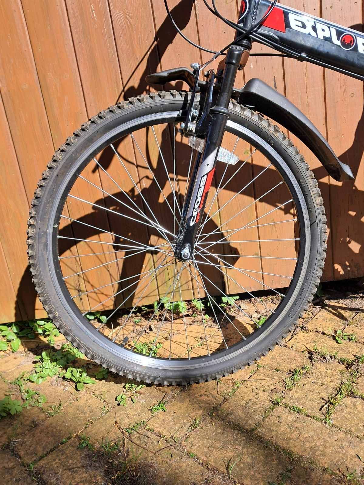 Cross Explorer Folding Bike 26 Inch Wheels