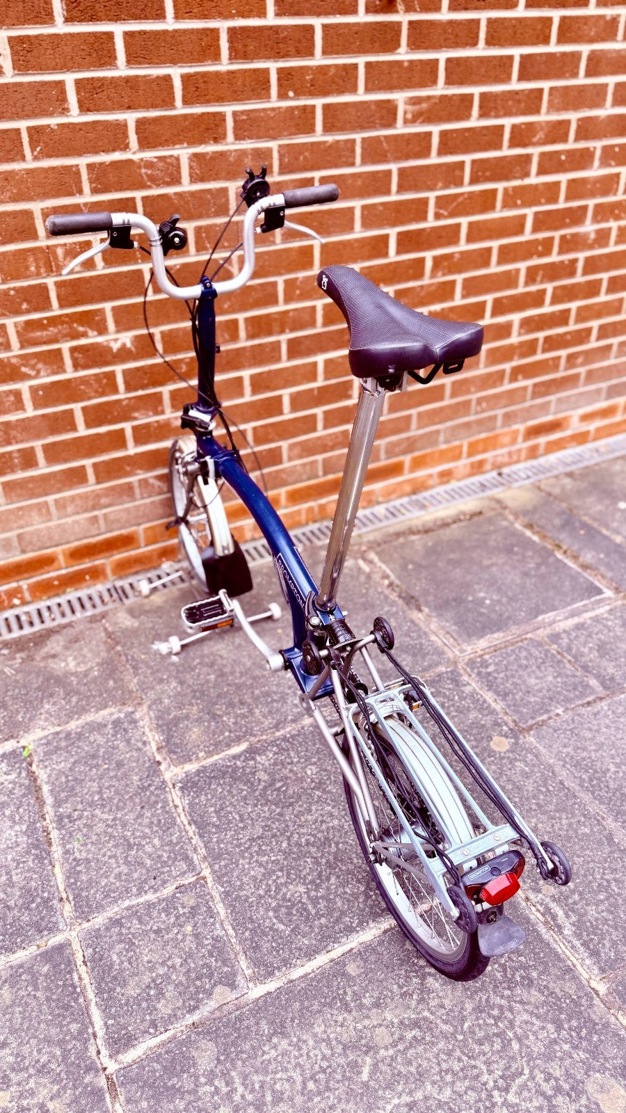 Brompton M6L-X Titanium C Line 6 Speed Very Good Used Condition FREE POSTAGE