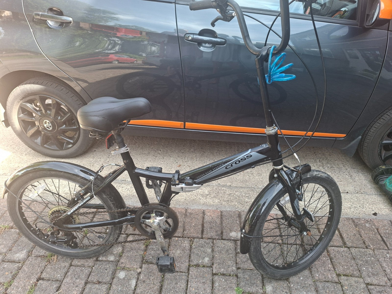 cross folding bike - TWO available. Price is for one