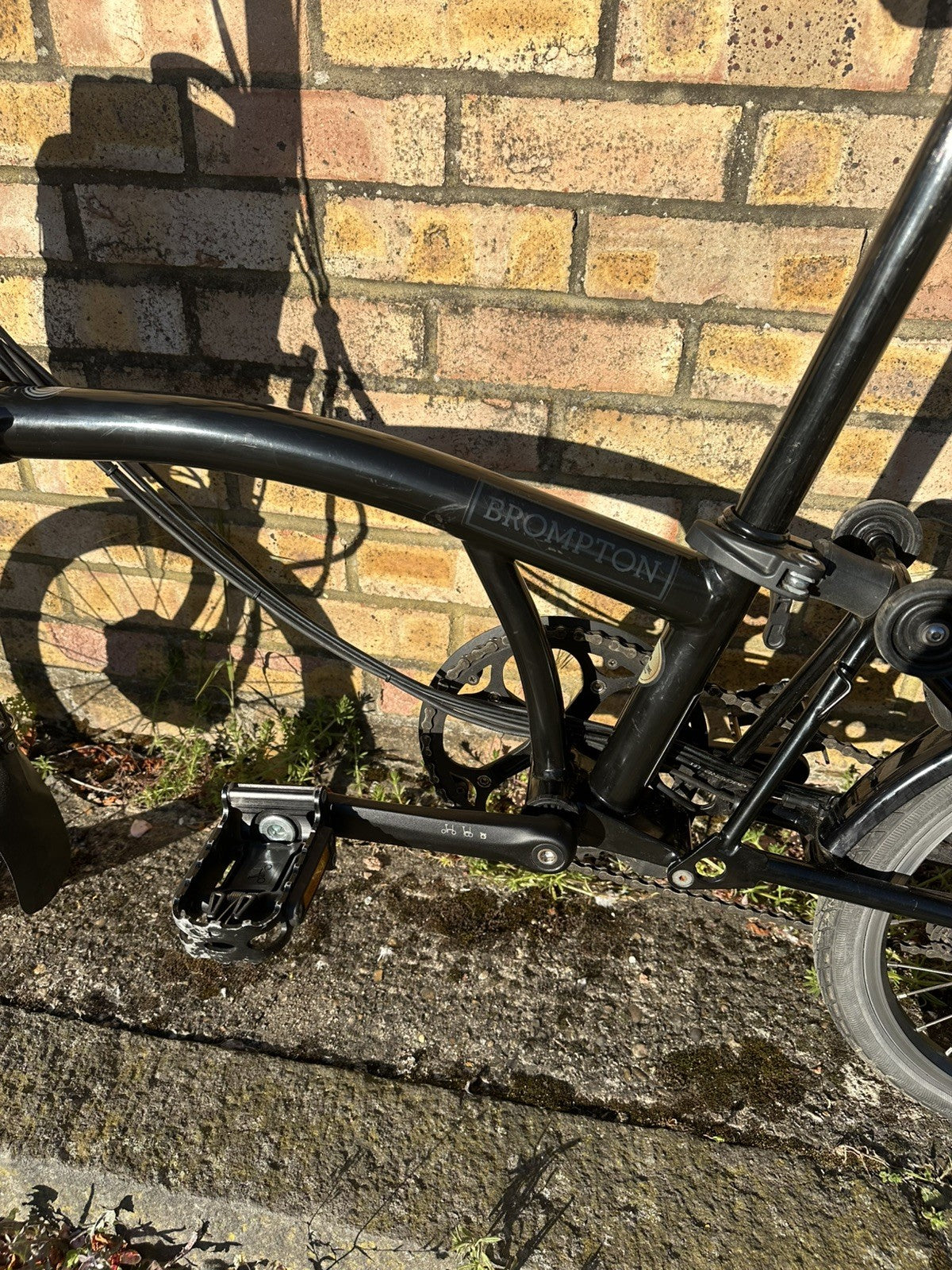 Brompton C Line E Folding Bike 6 Speed Black edition steel frame 2021