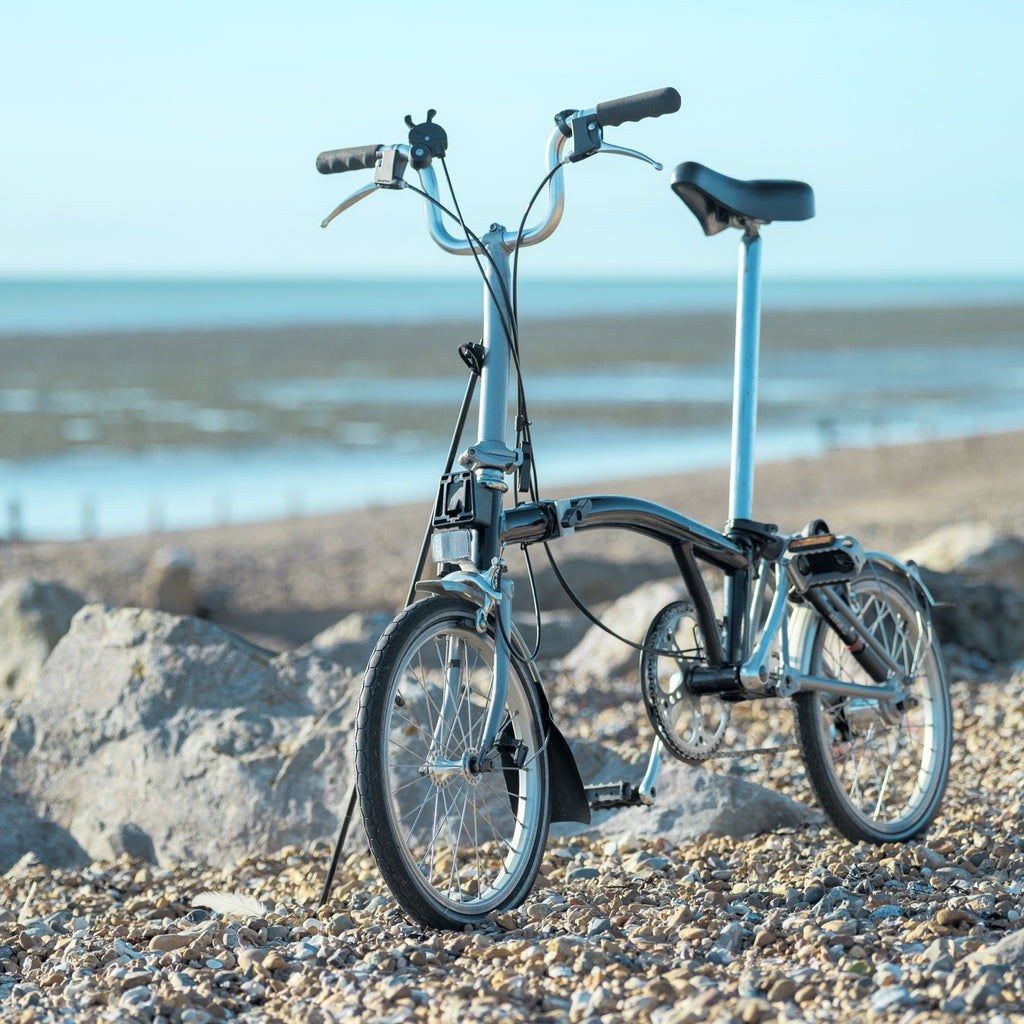 Brompton M3L folding bike, recently serviced, excellent condition