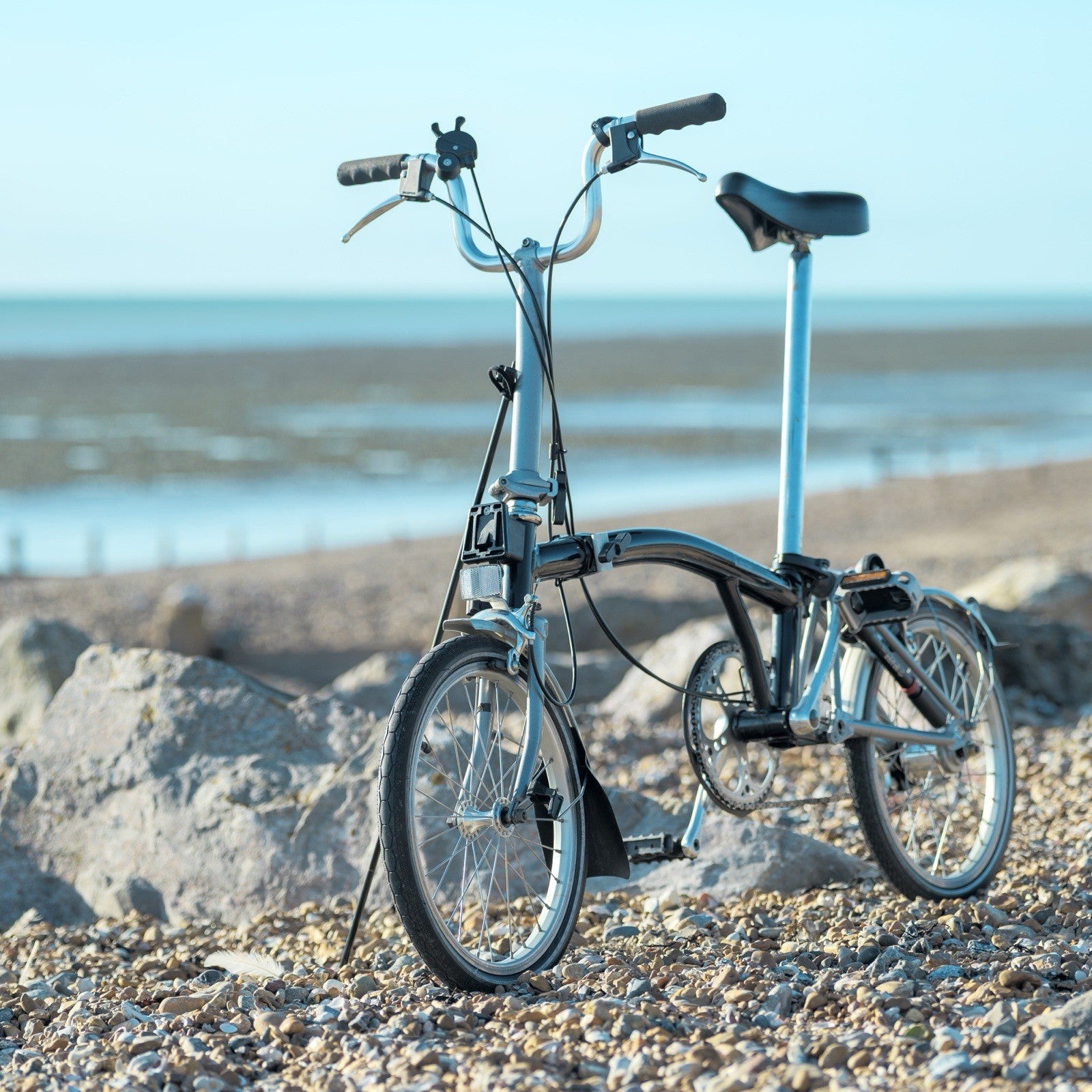Brompton M3L folding bike, recently serviced, excellent condition