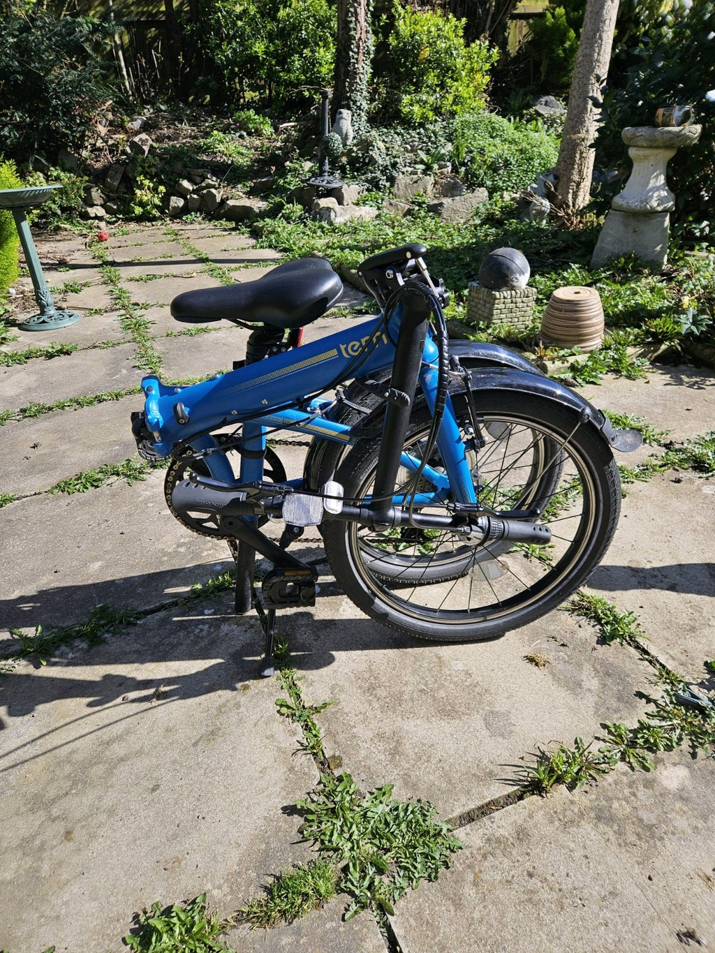 Tern Link C8 Folding Bike 8 Speed – Blue – Great Condition