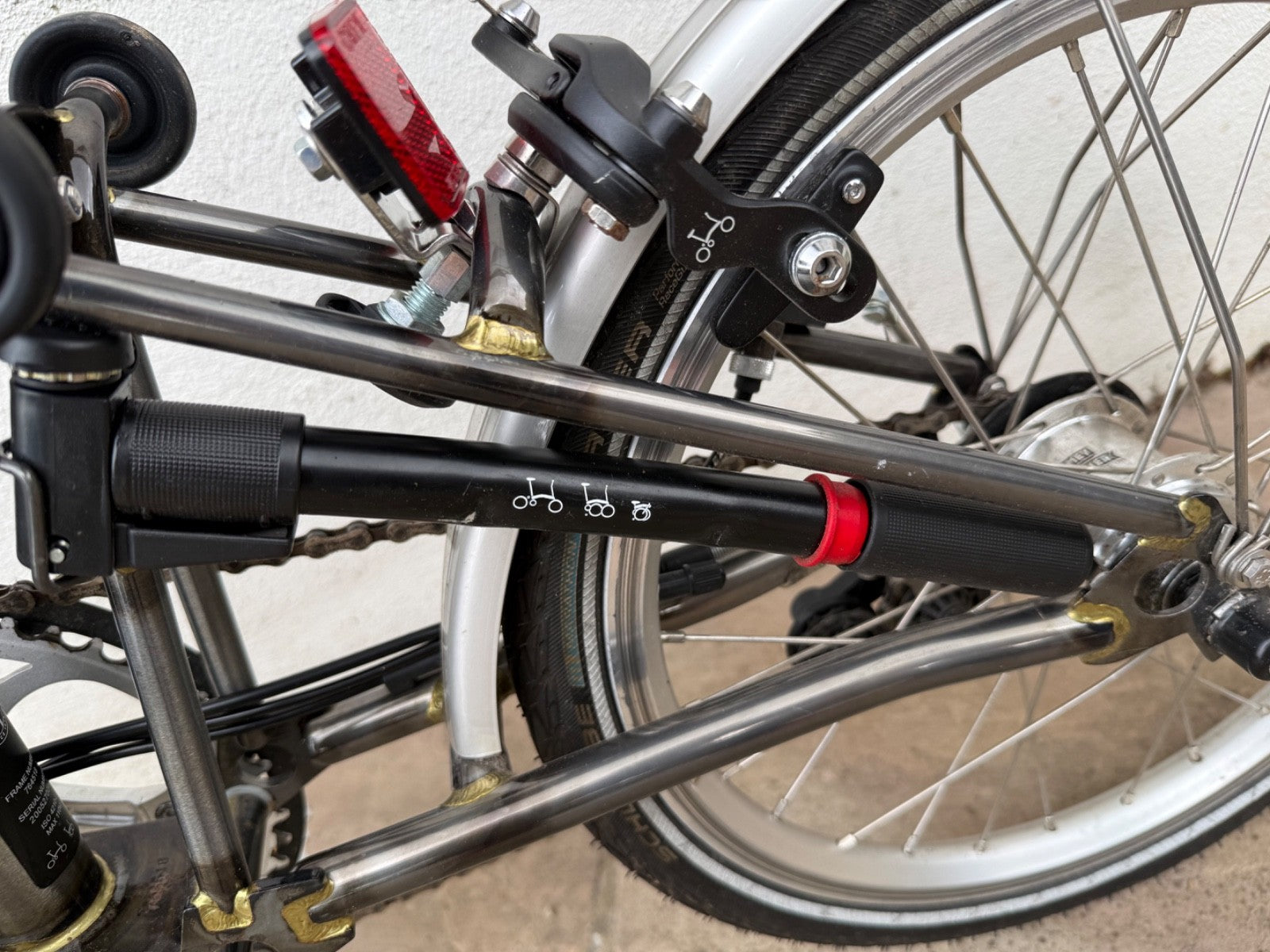 Brompton M6L 6-Speed Raw Lacquer – Barely Used, Recently Serviced, From New