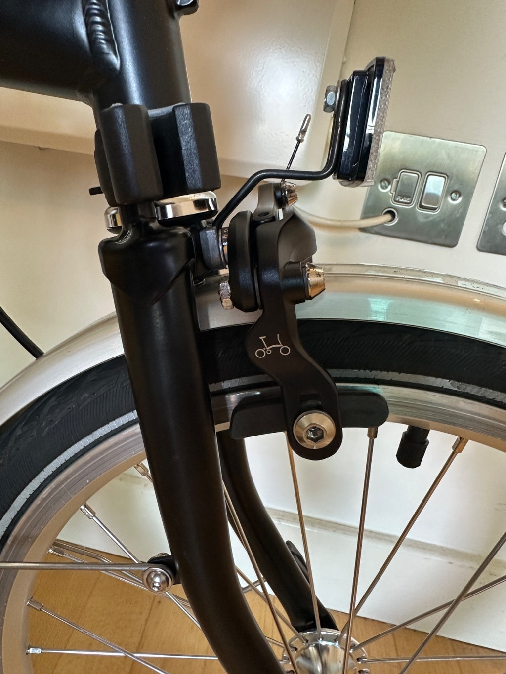 Brompton Folding Bike C Line 3 Speed Black 2018 - Excellent Condition