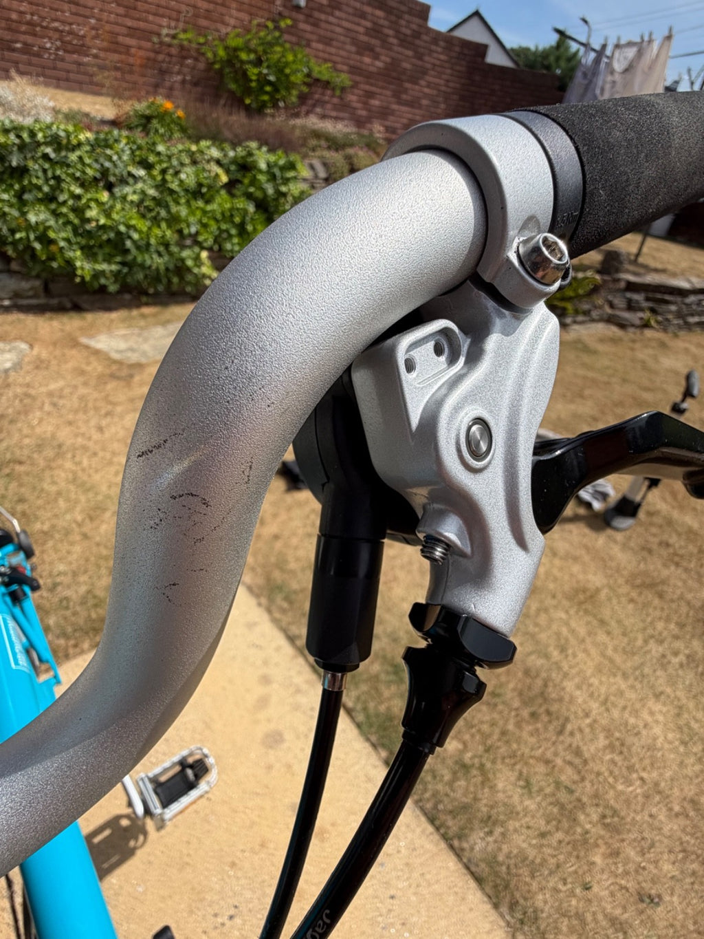 Brompton C Line M6L  (6 Speed) folding bicycle - BLUE (VERY GOOD CONDITION)