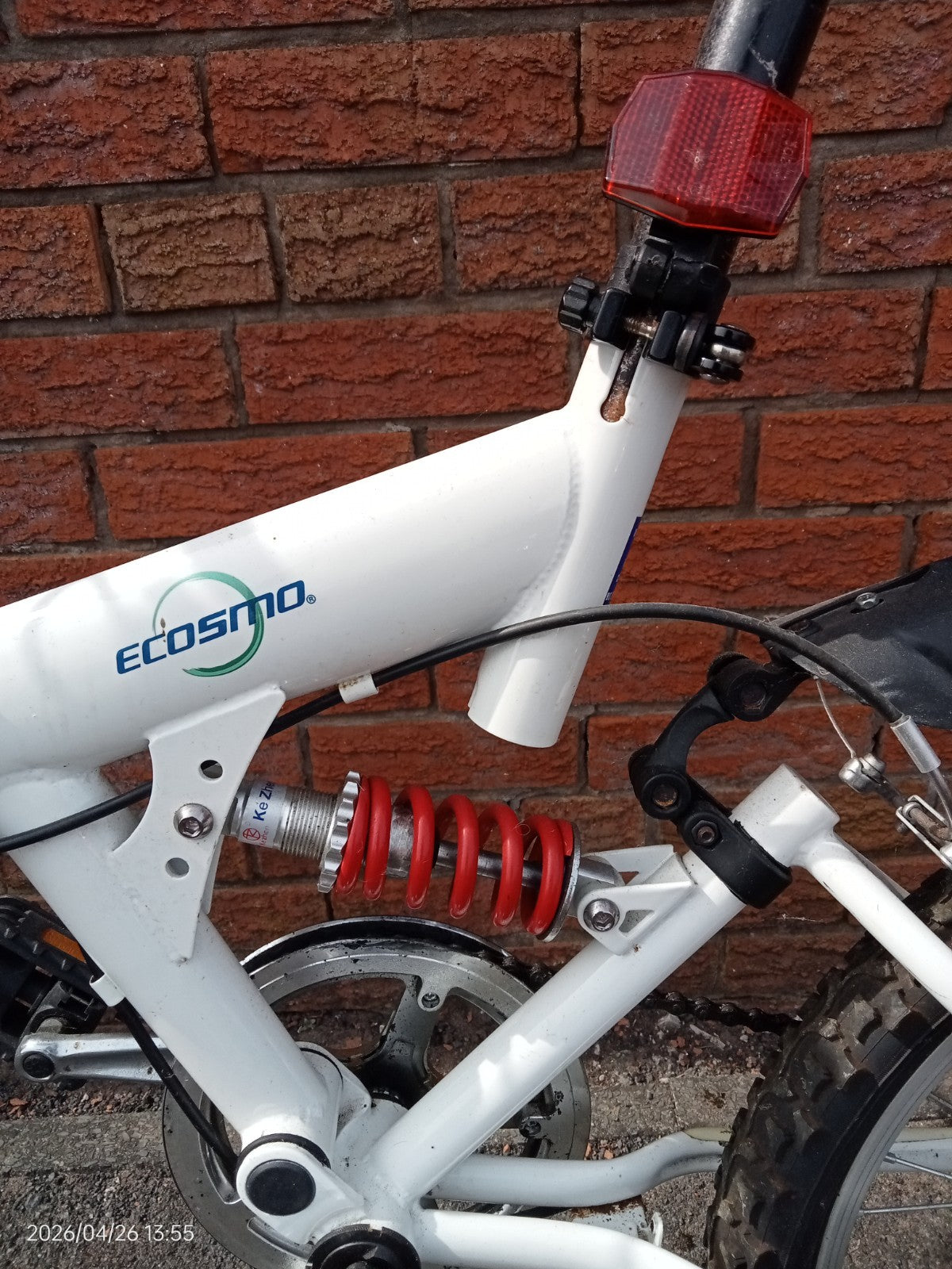 Ecosmo Folding Bicycle 20inch 7 Speed Shimano Excellent Condition.