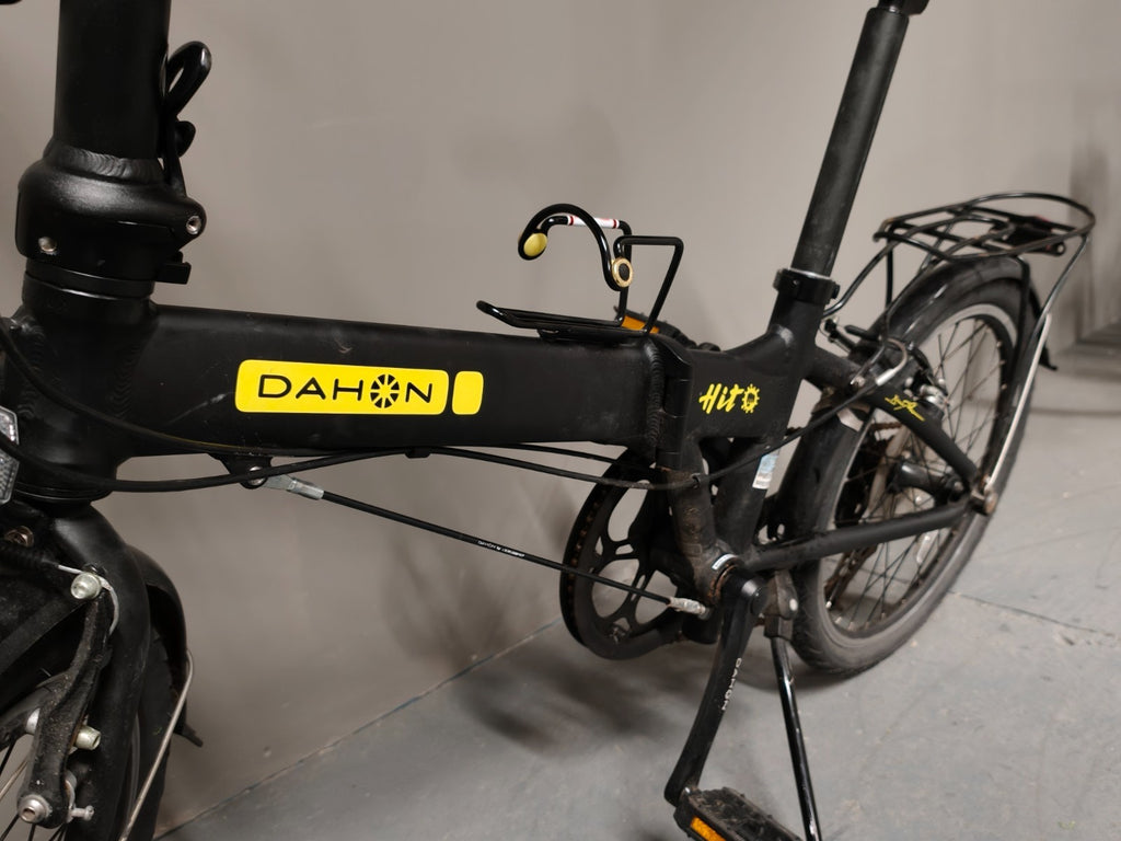 Dahon Hit 20" Wheels 11.6 kg Compact Unisex Matt Black Folding Bike