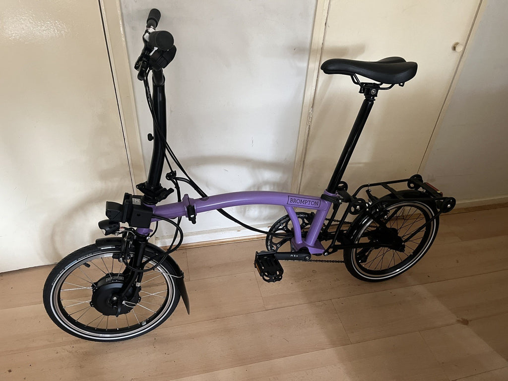 Brompton C Line 4 Speed, Pop Lilac Edition Mid Handlebar 2025