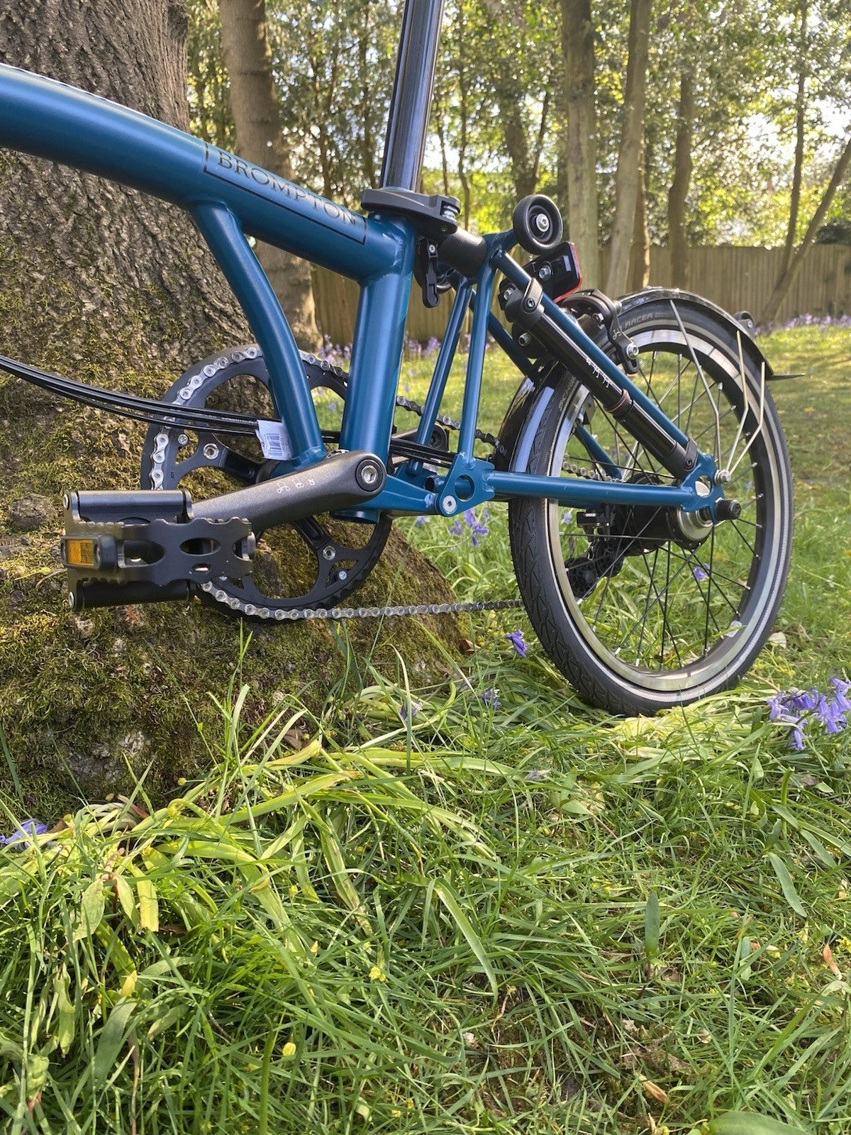 Brompton C-Line 6-Speed in Ocean Blue (Discontinued) - April 2026