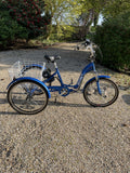 ADULT TRICYCLE, SCOUT, FOLDING, 6 SPEED, 24 inch wheels, pre-loved