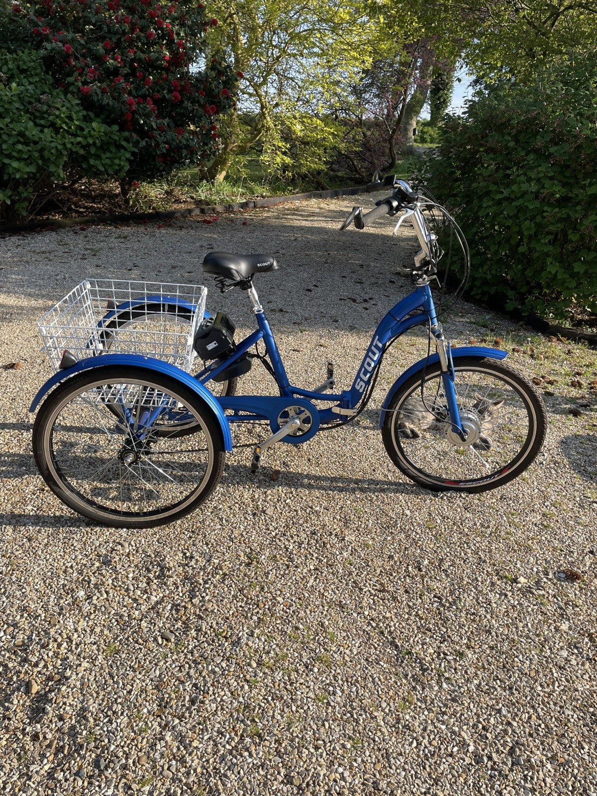 ADULT TRICYCLE, SCOUT, FOLDING, 6 SPEED, 24 inch wheels, pre-loved