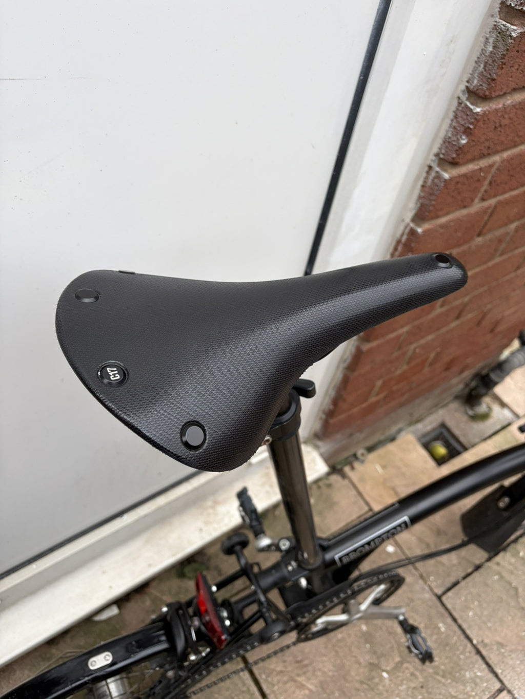 Brompton S6L Black Folding Bicycle 6 speed