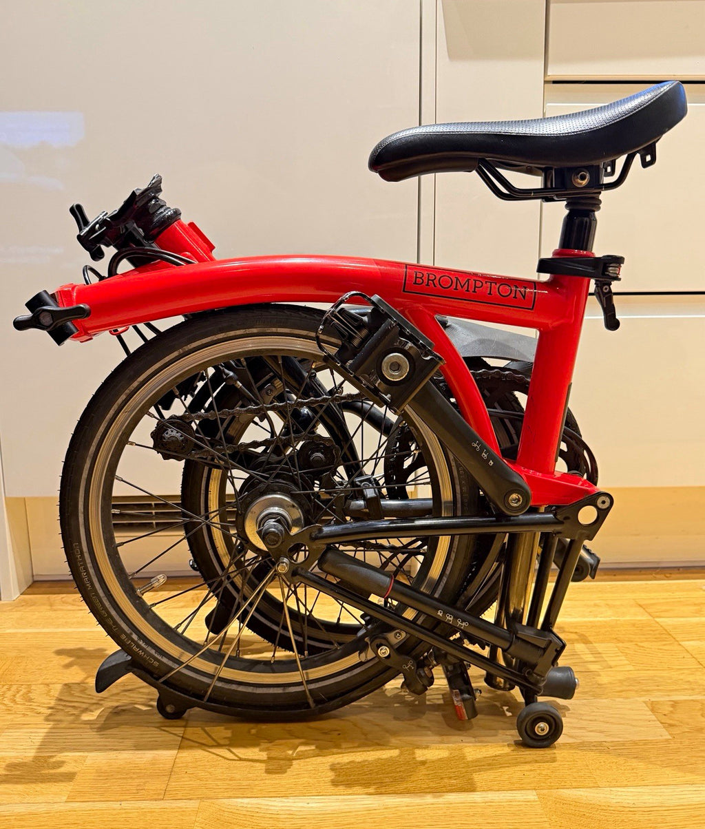 Brompton M6L - Black Edition / Rocket Red