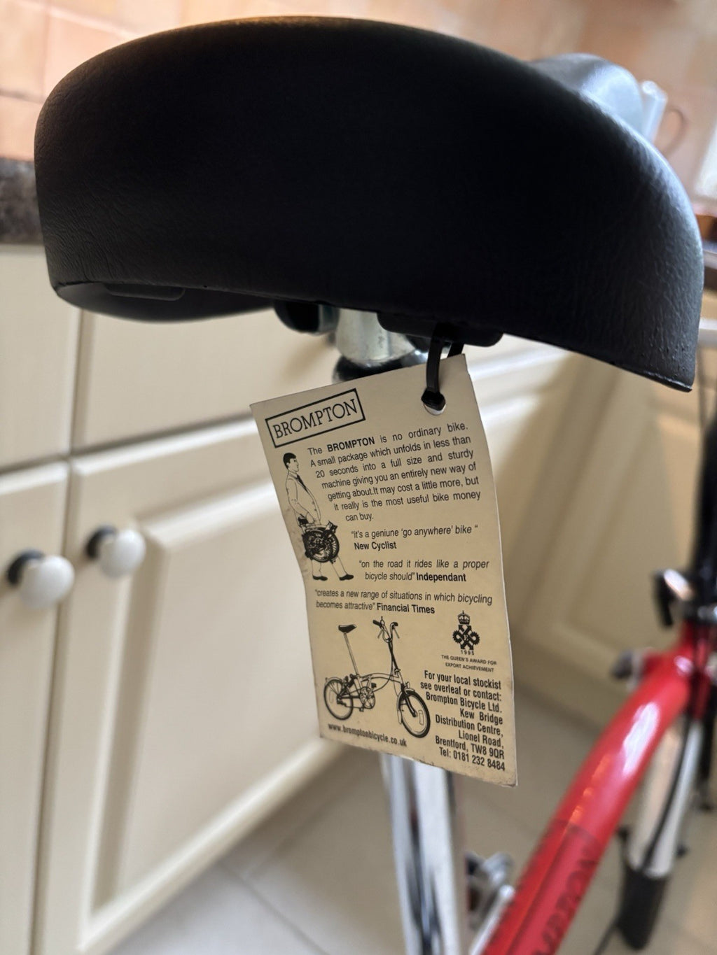 Brompton L3 (C Line) Folding bicycle  - Timewarp Condition + Bags - 2 Available