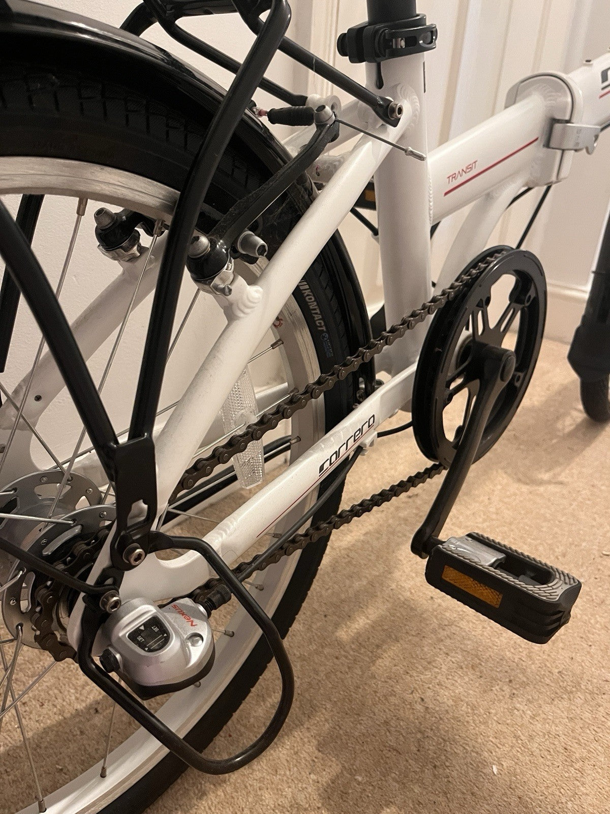 Carrera Transit Folding Bike 3-Speed