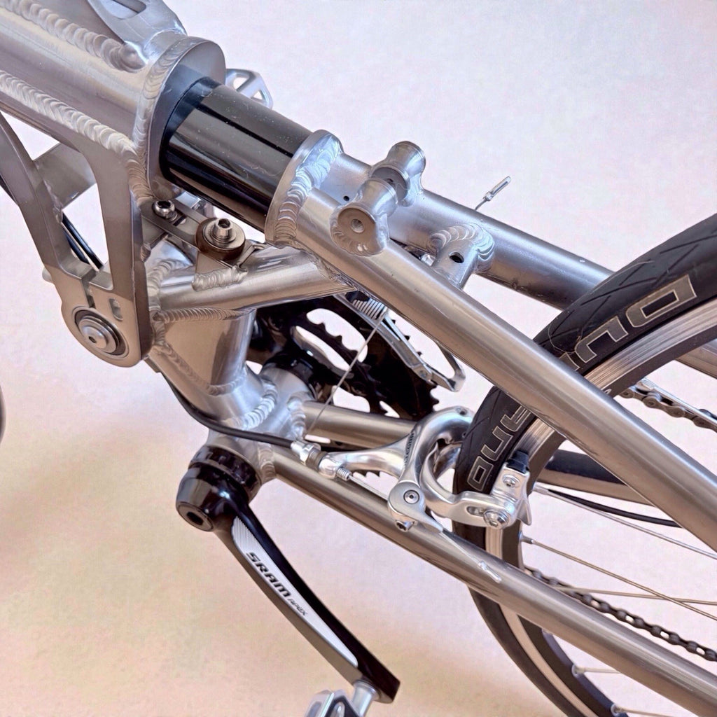 Airnimal Chameleon Elite Ultralight Folding Bike In Very Rare Raw Finish. Mint